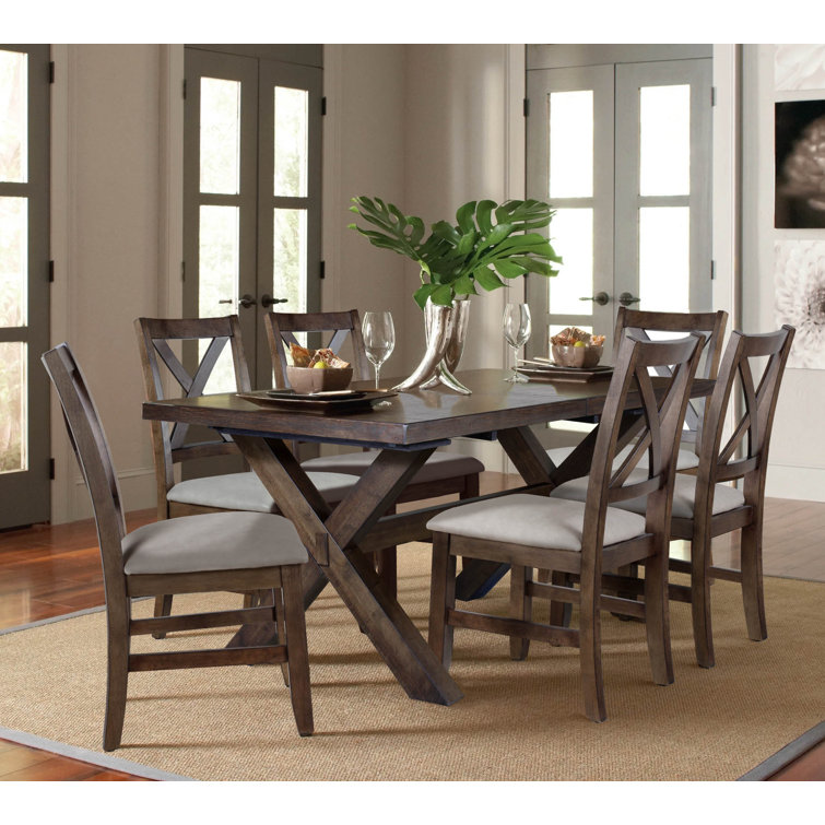 Caelan 7 cheap piece dining set